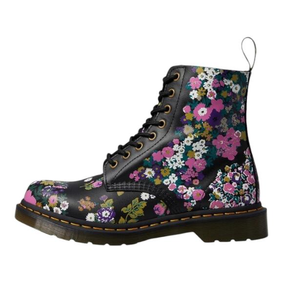 DR MARTENS 1460 PASCAL BOOTS UK 5 EU 38 US 7 VINTAGE FLORAL DOCS New! - Picture 5 of 16